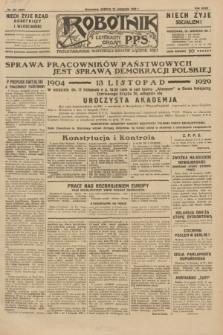 Robotnik : centralny organ P.P.S. R.35, nr 331 (16 listopada 1929) = nr 3891