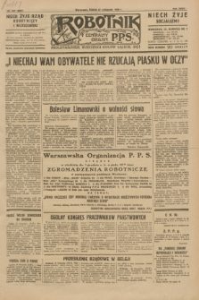Robotnik : centralny organ P.P.S. R.35, nr 347 (27 listopada 1929) = nr 3907