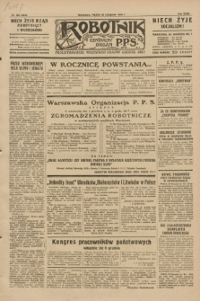 Robotnik : centralny organ P.P.S. R.35, nr 350 (29 listopada 1929) = nr 3910