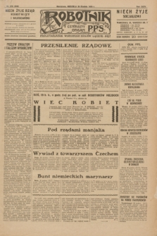 Robotnik : centralny organ P.P.S. R.35, nr 378 (29 grudnia 1929) = nr 3938