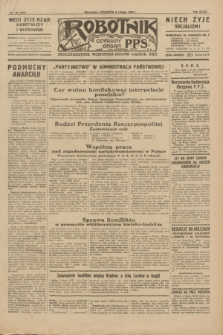 Robotnik : centralny organ P.P.S. R.36, nr 36 (6 lutego 1930) = nr 3976