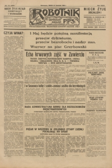 Robotnik : centralny organ P.P.S. R.36, nr 112 (23 kwietnia 1930) = nr 4052