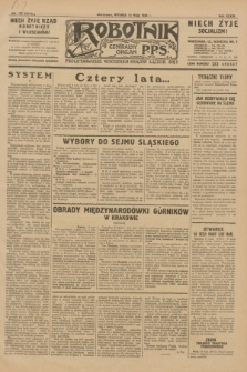 Robotnik : centralny organ P.P.S. R.36, nr 133 (13 maja 1930) = nr 4073