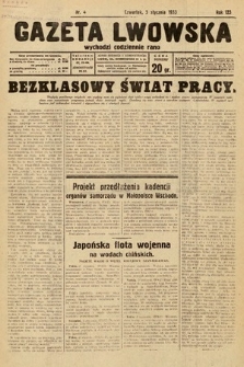 Gazeta Lwowska. 1933, nr 4