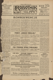 Robotnik : centralny organ P.P.S. R.36, nr 190 (4 lipca 1930) = nr 4120
