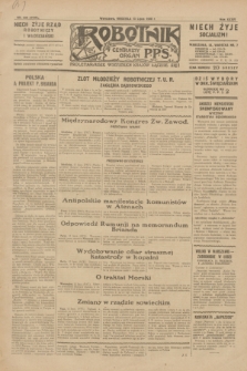 Robotnik : centralny organ P.P.S. R.36, nr 200 (13 lipca 1930) = nr 4130