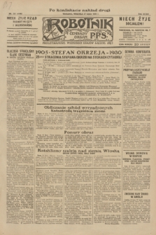 Robotnik : centralny organ P.P.S. R.36, nr 216 (27 lipca 1930) = nr 4145