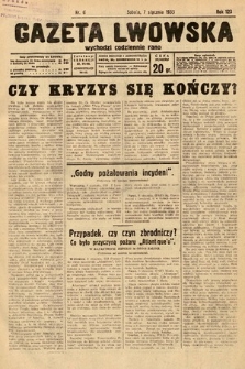 Gazeta Lwowska. 1933, nr 6