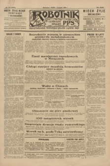 Robotnik : centralny organ P.P.S. R.36, nr 221 (1 sierpnia 1930) = nr 4151