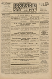 Robotnik : centralny organ P.P.S. R.36, nr 246 (23 sierpnia 1930) = nr 4176