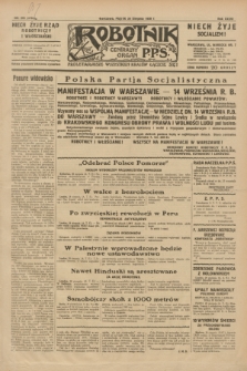 Robotnik : centralny organ P.P.S. R.36, nr 253 (29 sierpnia 1930) = nr 4183