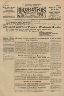 Robotnik : centralny organ P.P.S. R.36, nr 284 (19 września 1930) = nr 4214 (po konfiskacie nakład drugi)