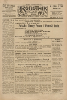 Robotnik : centralny organ P.P.S. R.36, nr 285 (20 września 1930) = nr 4215