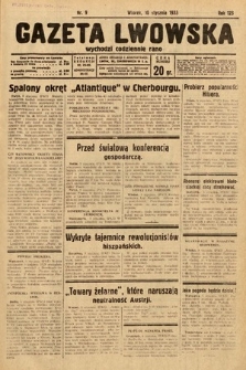Gazeta Lwowska. 1933, nr 9