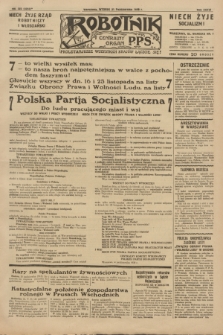Robotnik : centralny organ P.P.S. R.36, nr 322 (21 października 1930) = nr 4252