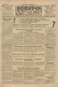 Robotnik : centralny organ P.P.S. R.36, nr 325 (24 października 1930) = nr 4255