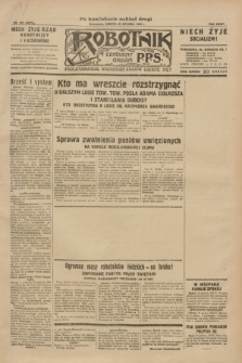 Robotnik : centralny organ P.P.S. R.36, nr 397 (20 grudnia 1930) = nr 4327 (po konfiskacie nakład drugi)