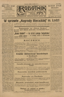 Robotnik : centralny organ P.P.S. R.37, nr 105 (18 marca 1931) = nr 4445