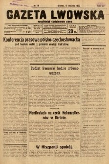 Gazeta Lwowska. 1933, nr 16