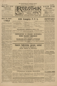 Robotnik : centralny organ P.P.S. R.36 [i.e.37], nr 143 (19 kwietnia 1931) = nr 4483 (po konfiskacie nakład drugi)