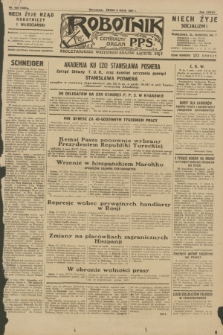 Robotnik : centralny organ P.P.S. R.37, nr 163 (6 maja 1931) = nr 4503