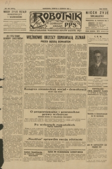 Robotnik : centralny organ P.P.S. R.37, nr 202 (6 czerwca 1931) = nr 4542