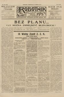 Robotnik : centralny organ P.P.S. R.37, nr 299 (24 sierpnia 1931) = nr 4639