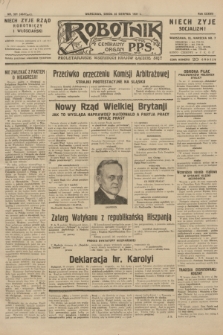 Robotnik : centralny organ P.P.S. R.37, nr 301 (26 sierpnia 1931) = nr 4641