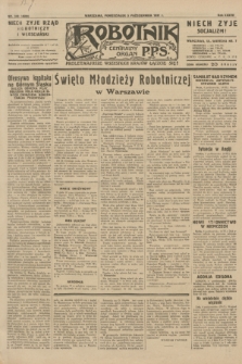 Robotnik : centralny organ P.P.S. R.37, nr 348 (5 października 1931) = nr 4688