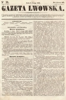 Gazeta Lwowska. 1853, nr 31