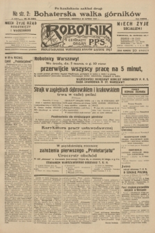 Robotnik : centralny organ P.P.S. R.38, nr 66 (28 lutego 1932) = nr 4862 (po konfiskacie nakład drugi)