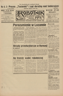 Robotnik : centralny organ P.P.S. R.38, nr 230 (9 lipca 1932) = nr 5023 (po konfiskacie nakład drugi)