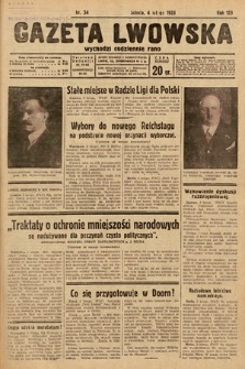 Gazeta Lwowska. 1933, nr 34