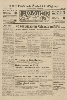 Robotnik : centralny organ P.P.S. R.38, nr 319 (16 września 1932) = nr 5022
