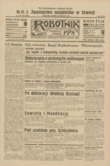 Robotnik : centralny organ P.P.S. R.38, nr 324 (20 września 1932) = nr 5027 (po konfiskacie nakład drugi)