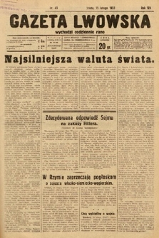 Gazeta Lwowska. 1933, nr 45