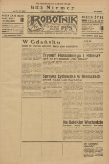 Robotnik : centralny organ P.P.S. R.38 [i.e.39], nr 187 (31 maja 1933) = nr 5332 (po konfiskacie nakład drugi)