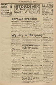 Robotnik : centralny organ P.P.S. R.37 [i.e.39], nr 429 (21 listopada 1933) = nr 5574 (po konfiskacie nakład drugi)