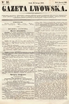 Gazeta Lwowska. 1853, nr 37
