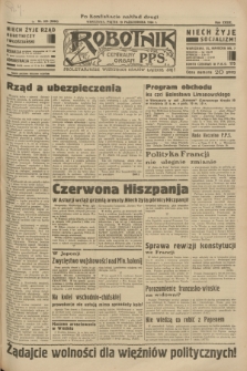 Robotnik : centralny organ P.P.S. R.39 [i.e.40], nr 375 (19 października 1934) = nr 5994 (po konfiskacie nakład drugi)