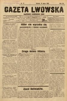 Gazeta Lwowska. 1933 , nr 72