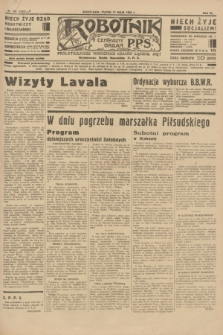 Robotnik : centralny organ P.P.S. R.40 [i.e.41], nr 150 (17 maja 1935) = nr 6225