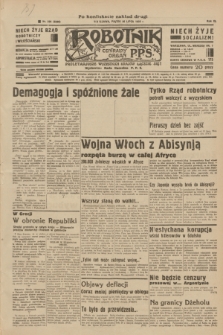 Robotnik : centralny organ P.P.S. R.40 [i.e.41], nr 226 (26 lipca 1935) = nr 6298 (po konfiskacie nakład drugi)