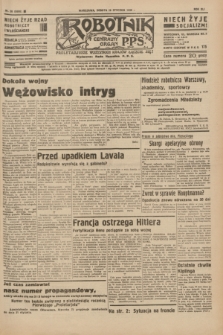 Robotnik : centralny organ P.P.S. R.41 [i.e.42], nr 20 (18 stycznia 1936) = nr 6506