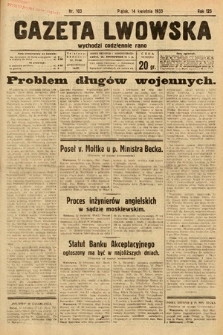 Gazeta Lwowska. 1933 , nr 103