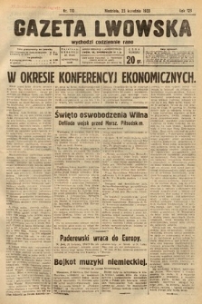 Gazeta Lwowska. 1933, nr 110