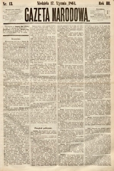Gazeta Narodowa. 1864, nr 13