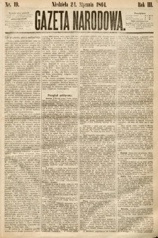 Gazeta Narodowa. 1864, nr 19