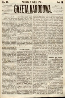 Gazeta Narodowa. 1864, nr 30
