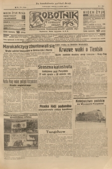 Robotnik : centralny organ P.P.S. R.41 [i.e.43], nr 224 (31 lipca 1937) = nr 7106 (po konfiskacie nakład drugi)